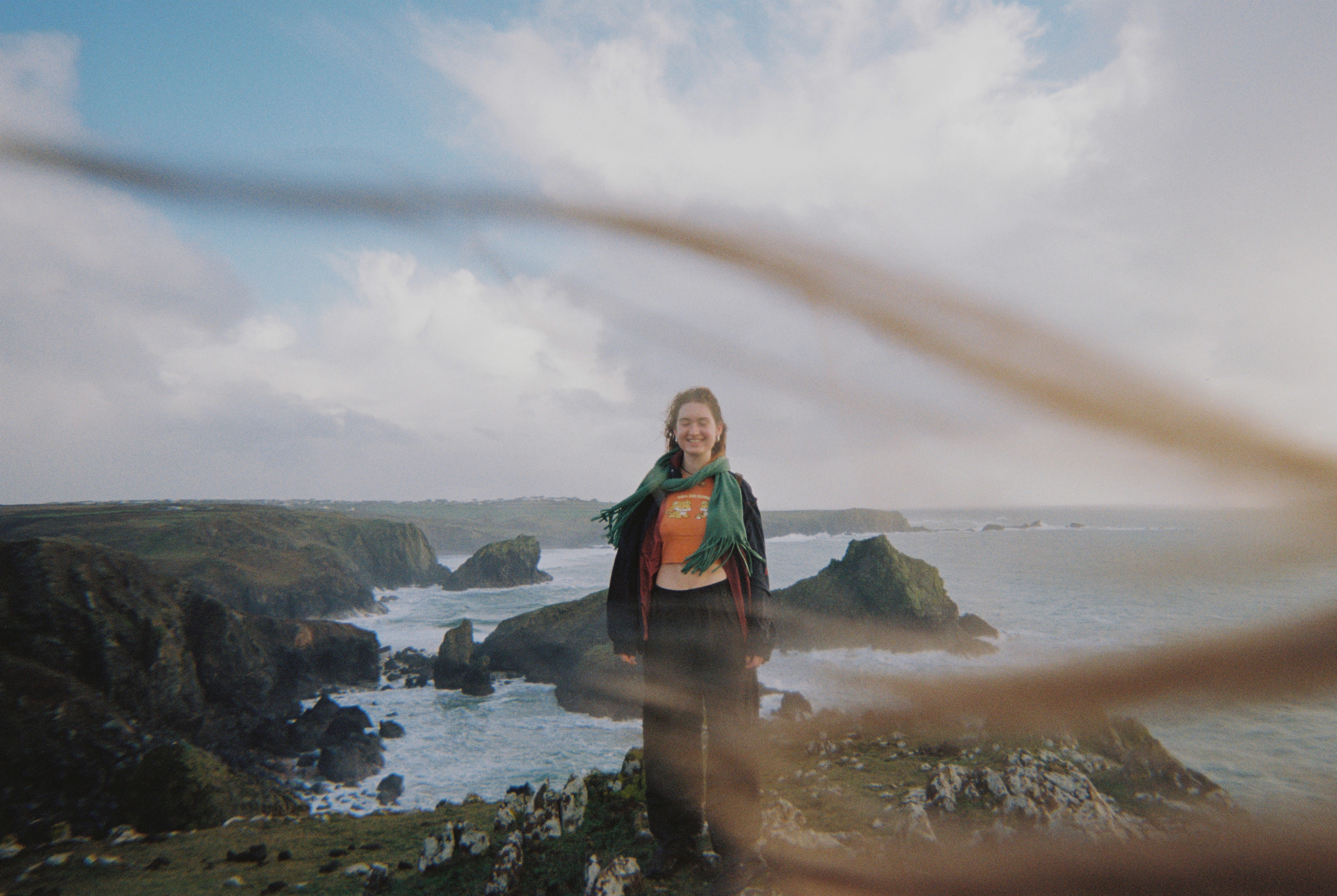 Dolly on the clifftop