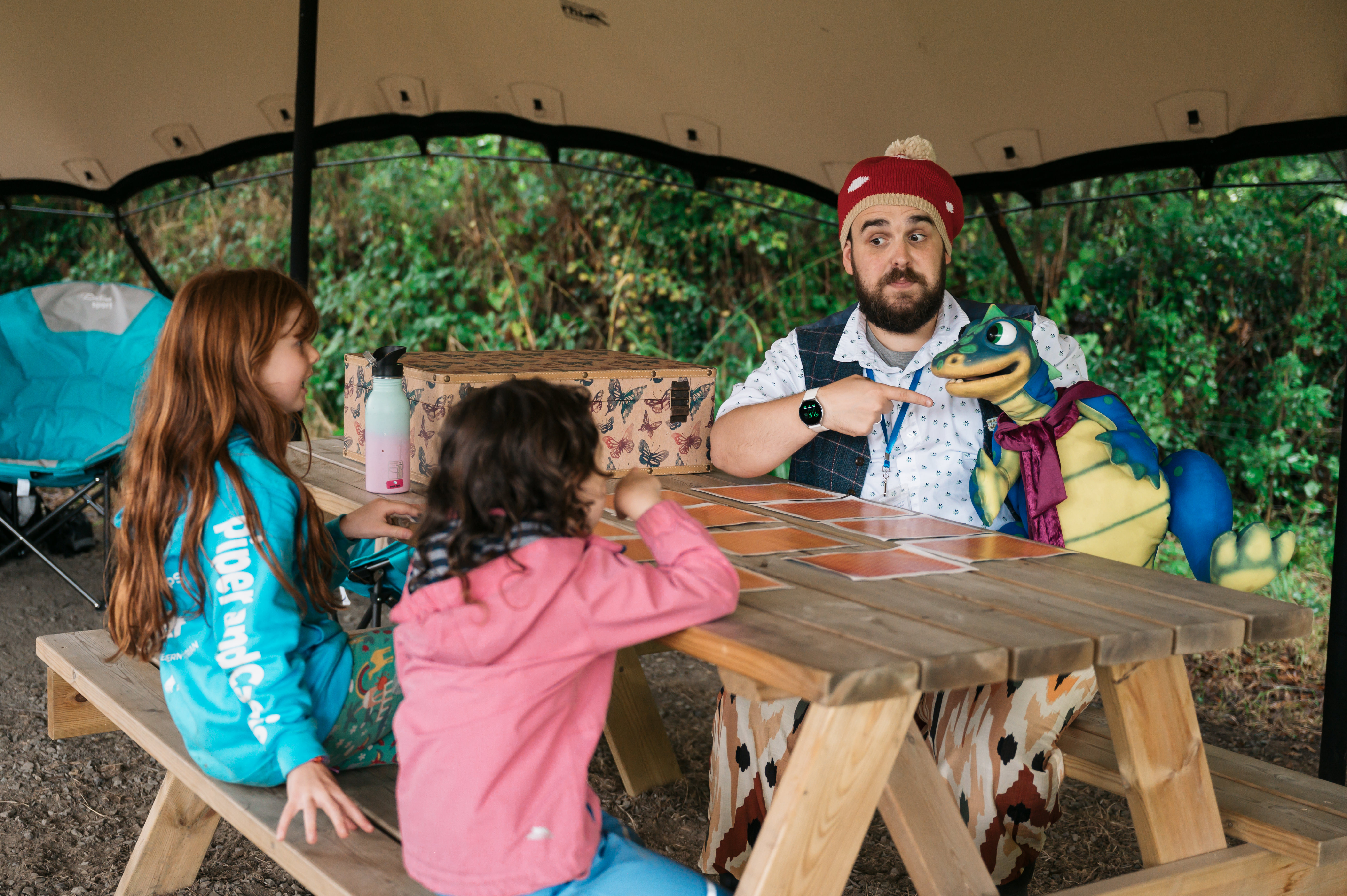 James and Jasper the dragon