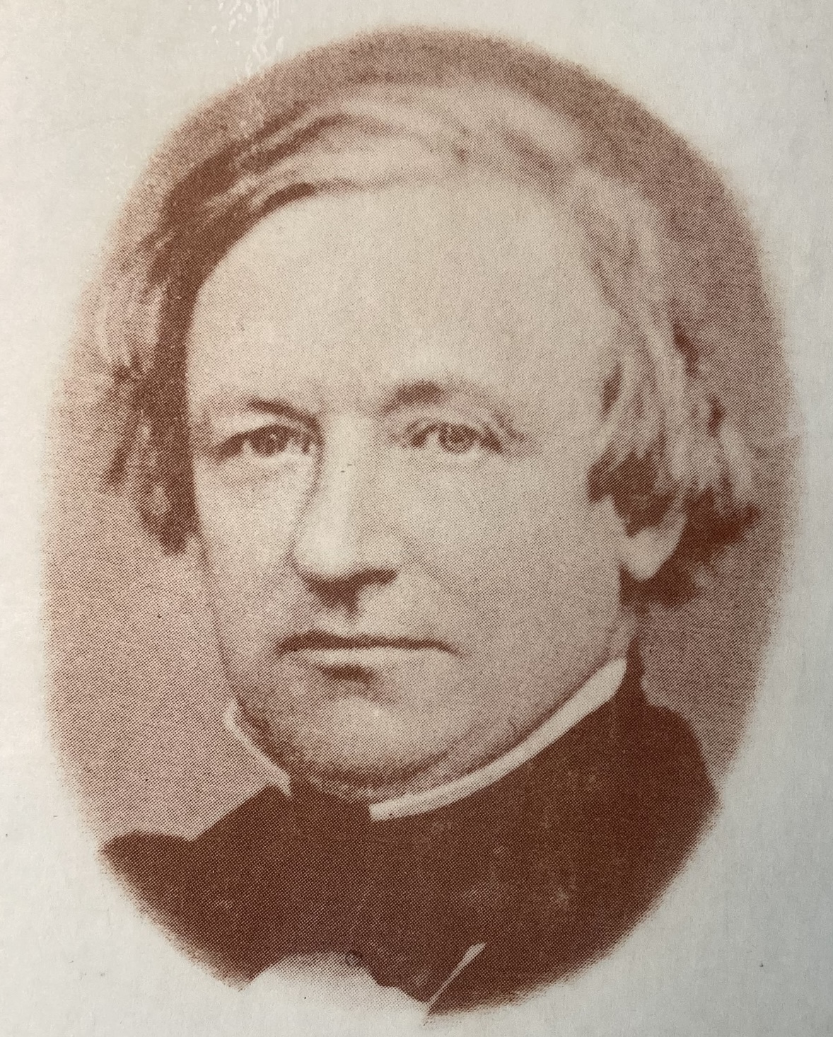Sepia photo of Robert Hunt