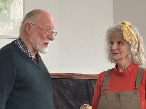 Mike O’Connor and Sue Field, storytellers