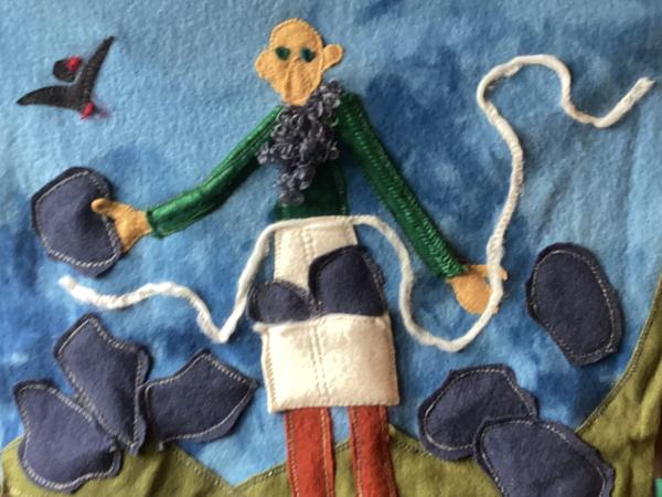 Giant Rill story blanket