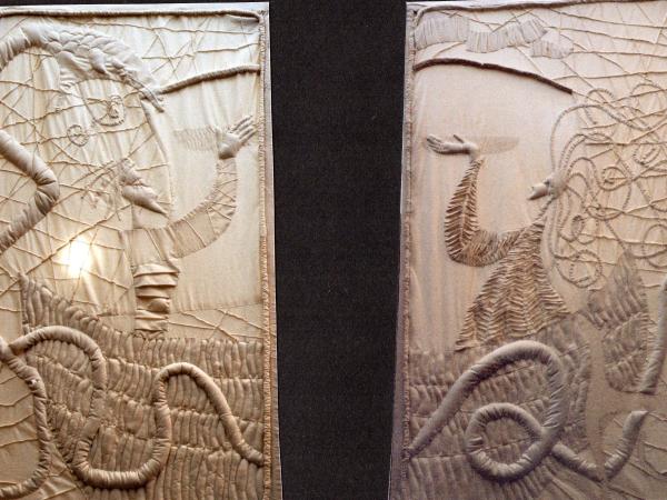 Tristan and Isolde wall hangings