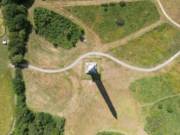 Bodmin Beacon, flying dragon’s view
