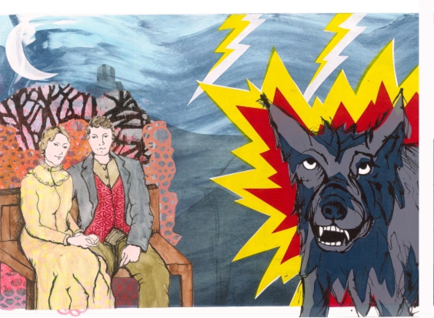 Cattern and her beaux and DD