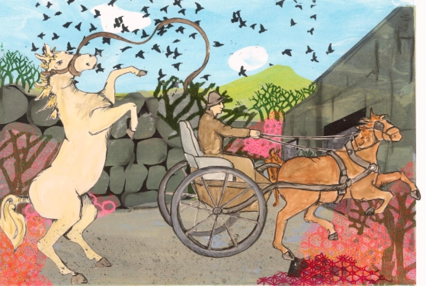 Battens has been rebuilt many times since then, but Darley has remained. Ghost china and ghost silk chink and rustle through the rooms. Darley has driven his coach thundering into the stable yard. Early one morning a groom was saddling up when the coach came. The racket was so great the farm horse stampeded and the terrified man thought the house was falling to pieces. Inside breakfast continued as usual. No one heard a thing.