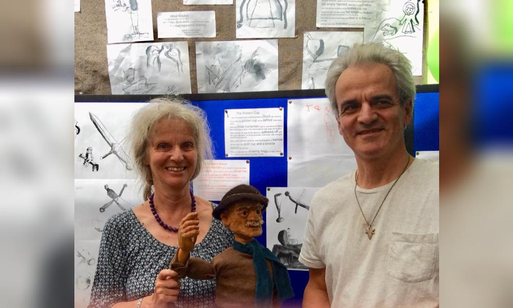 Launceston library exhibition sue and mark