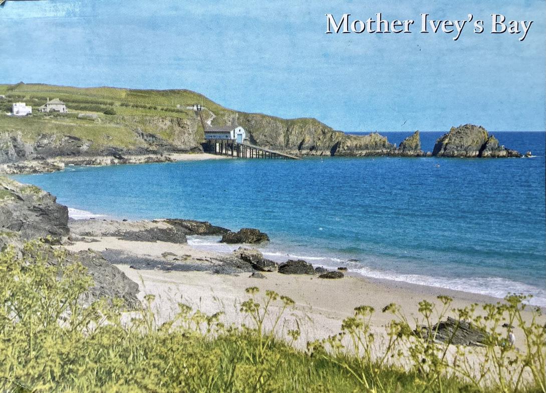 Old postcard Mother Ivey Bay